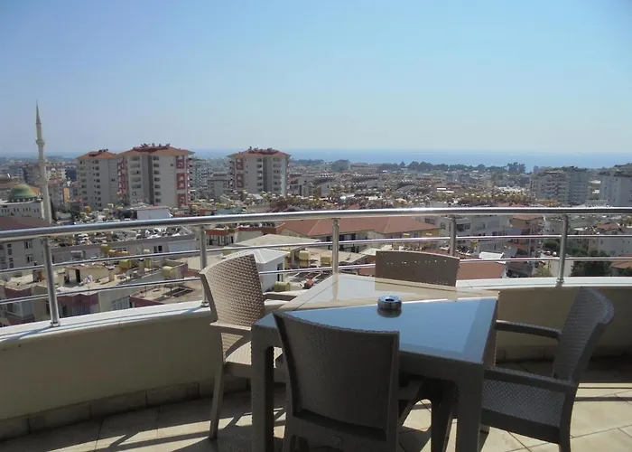 Xperia Park With Large Balcony And Seaview & Free Airport Shuttle Service Hotell Alanya