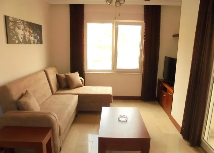 Xperia Park With Large Balcony And Seaview & Free Airport Shuttle Service Hotell Alanya